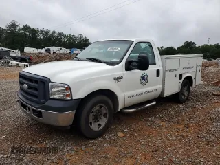 2006 Ford F-250 with VIN 1FDNF20506EC75421, listed as a Copart auction lot 58069295 with 176,547 mi miles and Salvage title. Bid and sale history available at DreamBid. Image 1.