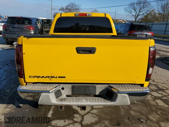 2004 GMC Canyon 1SB SLE Z85 with VIN 1GTDT136548113786, listed as a Copart auction lot 81349234 with 341,821 mi miles and Salvage Title. Bid and sale history available at carsss.com. Image 6.