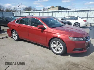 2014 Chevrolet Impala LT with VIN 2G1115SL9E9140706, listed as a Copart auction lot 47170364 with 60,744 mi miles and Salvage Title. Bid and sale history available at DreamBid. Image 4.