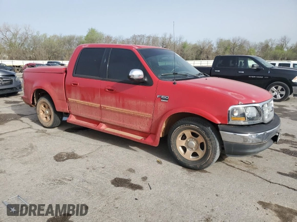 2001 Ford F-150 XLT z VIN 1FTRW07L41KF97200, wystawiony jako Copart lot #51093245 z przebiegiem 227 310 mil mil oraz Szkoda całkowita • Salvage title. Historia ofert i sprzedaży dostępna na DreamBid. Obrazek 4.
