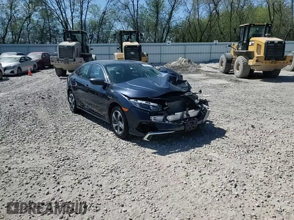 2021 Honda Civic LX z VIN 2HGFC2F60MH502941, wystawiony jako Copart lot #56029145 z przebiegiem 52 290 mil mil oraz Nie do naprawy • Non repairable. Historia ofert i sprzedaży dostępna na DreamBid. Obrazek 14.