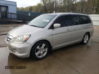 2006 Honda Odyssey TOURING with VIN 5FNRL38876B044310, listed as a Copart auction lot 51463305 with 164,966 mi miles and Clean Title. Bid and sale history available at carsss.com. Image 1.