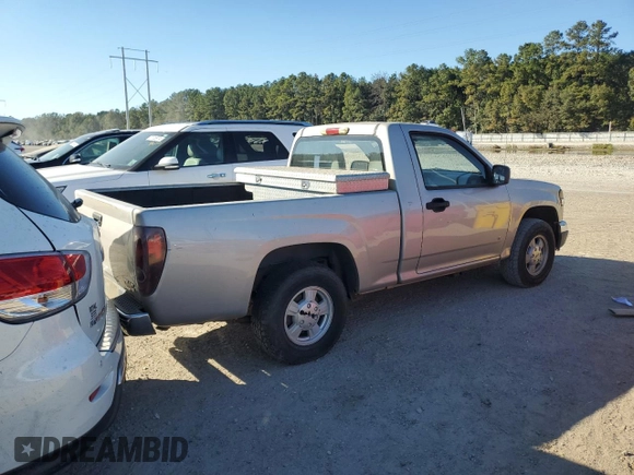 2006 GMC Canyon Work Truck with VIN 1GTCS148368195230, listed as a Copart auction lot 76758304 with 324,723 mi miles and Clean Title. Bid and sale history available at carsss.com. Image 3.