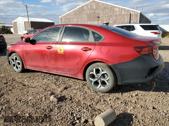 2020 Kia Forte LXS with VIN 3KPF24AD6LE220302, listed as a Copart auction lot 77823184 with 66,517 mi miles and Salvage Title. Bid and sale history available at carsss.com. Image 2.