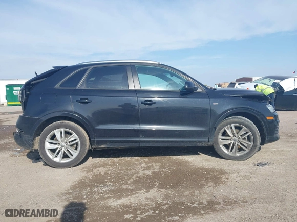 2018 Audi Q3 Premium with VIN WA1BCCFS0JR010450, listed as a IAAI auction lot 41583173 with 100,140 mi miles. Bid and sale history available at carsss.com. Image 14.