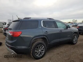 2019 GMC Acadia SLT with VIN 1GKKNMLS9KZ196201, listed as a Copart auction lot 46582725 with 53,250 mi miles and Salvage Title. Bid and sale history available at carsss.com. Image 3.