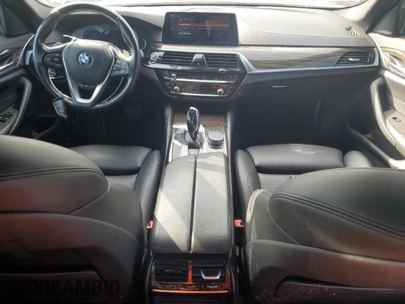 2018 BMW 5 Series 530i xDrive with VIN WBAJA7C55JWA74479, listed as a Copart auction lot 59689085 with 114,329 mi miles and Salvage title. Bid and sale history available at DreamBid. Image 8.