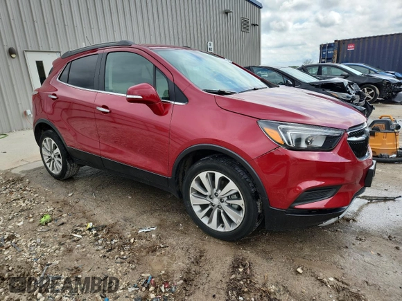 2017 Buick Encore Preferred z VIN KL4CJASB7HB177878, wystawiony jako Copart lot #62792145 z przebiegiem 27 232 mil mil oraz Nie do naprawy • Non repairable. Historia ofert i sprzedaży dostępna na DreamBid. Obrazek 4.
