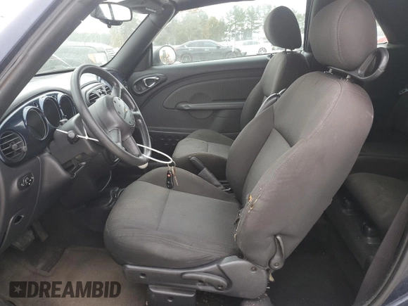 2005 Chrysler PT Cruiser Touring with VIN 3C3EY55E45T297675, listed as a Copart auction lot 75301374 with Not Provided miles and Salvage Title. Bid and sale history available at DreamBid. Image 7.