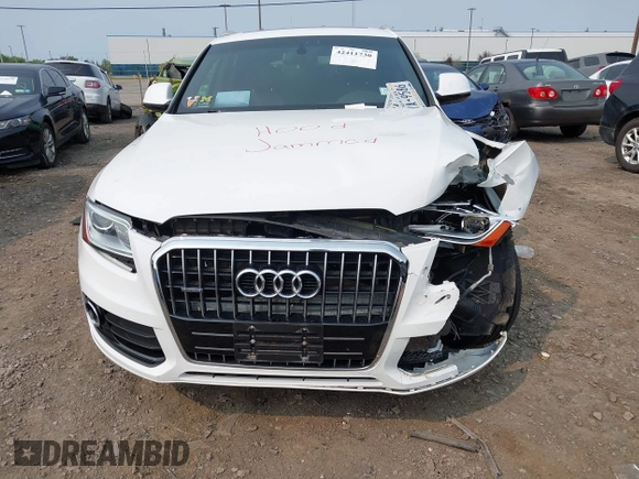 2017 Audi Q5 Premium with VIN WA1C2AFP2HA073551, listed as a IAAI auction lot 42411730 with 46,429 mi miles and . Bid and sale history available at DreamBid. Image 12.