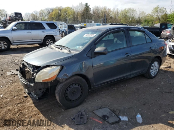 2007 Toyota Yaris with VIN JTDBT923571040512, listed as a Copart auction lot 54068295 with 195,344 mi miles and Salvage Title. Bid and sale history available at carsss.com. Image 1.