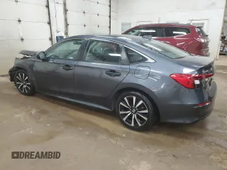 2023 Honda Civic Sedan EX with VIN 2HGFE1F7XPH310718, listed as a Copart auction lot 49597595 with 19,227 mi miles and Salvage Title. Bid and sale history available at carsss.com. Image 2.