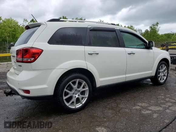 2013 Dodge Journey Crew with VIN 3C4PDCDG9DT537552, listed as a Copart auction lot 58126615 with 96,884 mi miles and Salvage title. Bid and sale history available at DreamBid. Image 3.