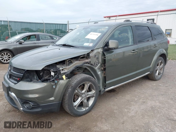 2017 Dodge Journey Crossroad Plus with VIN 3C4PDCGB2HT545305, listed as a IAAI auction lot 41790184 with 136,388 mi miles and . Bid and sale history available at DreamBid. Image 2.