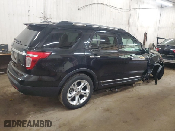 2011 Ford Explorer Limited with VIN 1FMHK8F85BGA72990, listed as a Copart auction lot 57165775 with 180,477 mi miles and Salvage title. Bid and sale history available at DreamBid. Image 3.