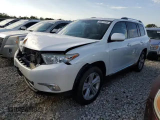 2012 Toyota Highlander Limited with VIN 5TDYK3EH0CS084237, listed as a Copart auction lot 59277415 with 199,347 mi miles and Salvage title. Bid and sale history available at DreamBid. Image 1.