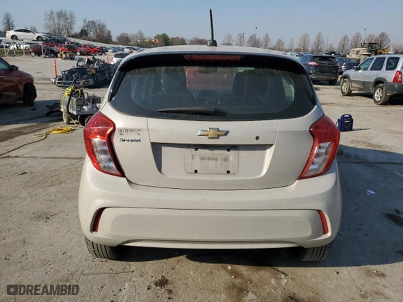 2017 Chevrolet Spark LS with VIN KL8CB6SA4HC756398, listed as a Copart auction lot 48998625 with 84,762 mi miles and Salvage Title. Bid and sale history available at carsss.com. Image 6.