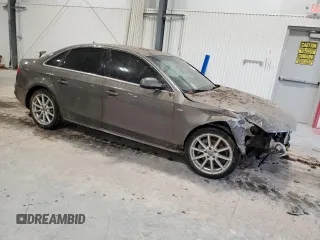 2014 Audi A4 Premium Plus with VIN WAUFFAFL5EN020462, listed as a Copart auction lot 48224945 with 154,693 mi miles and Salvage Title. Bid and sale history available at carsss.com. Image 4.