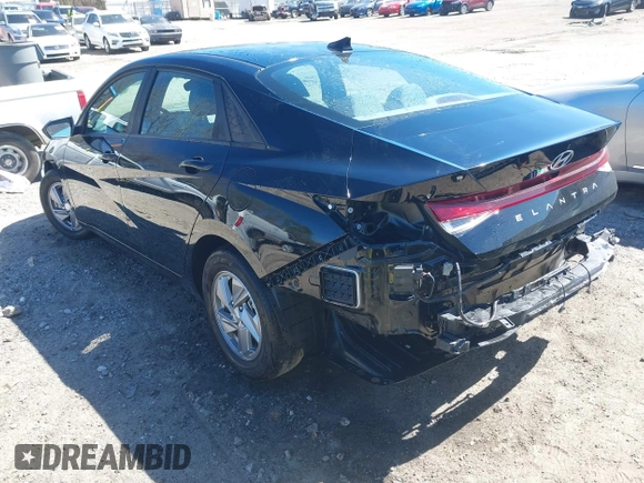 2024 Hyundai Elantra SE with VIN KMHLL4DG3RU772187, listed as a IAAI auction lot 41788149 with 7,673 mi miles and . Bid and sale history available at DreamBid. Image 3.