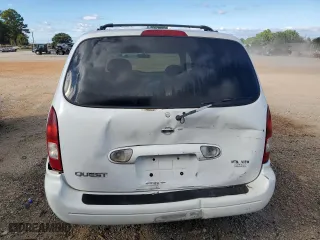 2002 Nissan Quest GXE with VIN 4N2ZN15TX2D801061, listed as a Copart auction lot 71804614 with 181,872 mi miles and Salvage Title. Bid and sale history available at carsss.com. Image 6.