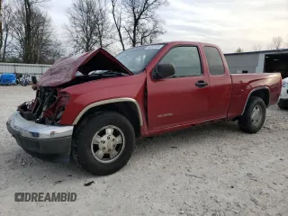 2005 Chevrolet Colorado LS Z85 with VIN 1GCCS196958165235, listed as a Copart auction lot 46813124 with 334,349 mi miles and Salvage title. Bid and sale history available at DreamBid. Image 1.