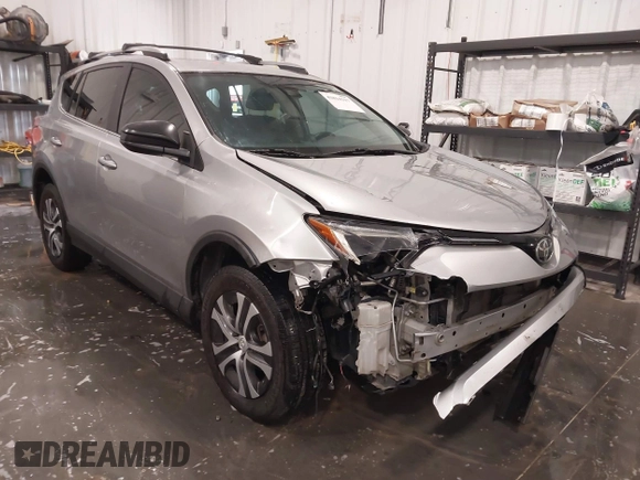 2017 Toyota RAV4 LE with VIN 2T3BFREV3HW596227, listed as a IAAI auction lot 41814317 with 204,991 mi miles. Bid and sale history available at carsss.com. Image 6.