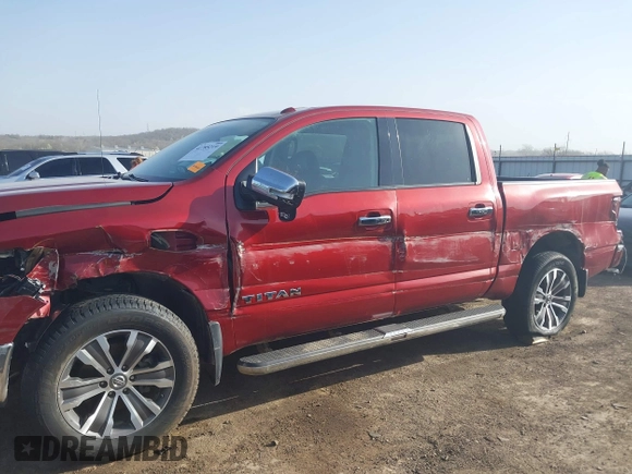2017 Nissan Titan SV with VIN 1N6AA1E57HN558371, listed as a IAAI auction lot 41785219 with 94,828 mi miles and . Bid and sale history available at DreamBid. Image 6.