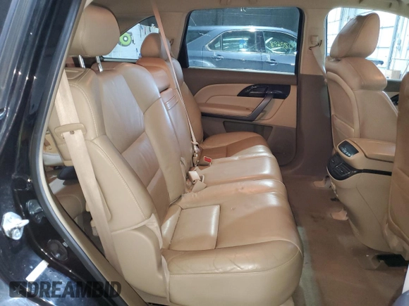 2008 Acura MDX with VIN 2HNYD282X8H509412, listed as a Copart auction lot 88977965 with 176,741 mi miles and Salvage Title. Bid and sale history available at DreamBid. Image 11.