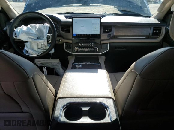 2024 Ford Expedition Max Limited с VIN 1FMJK2A8XREA36711, выставлен на аукционе Copart как лот 42152625 с пробегом 33 805 миль миль и Списание • Salvage title. История ставок и продаж доступна на DreamBid. Изображение 8.