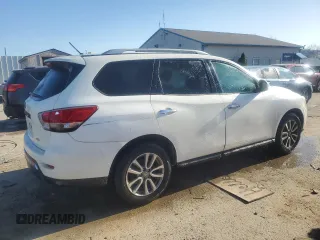 2016 Nissan Pathfinder SL with VIN 5N1AR2MM7GC641637, listed as a Copart auction lot 81627114 with 156,017 mi miles and Non repairable. Bid and sale history available at DreamBid. Image 3.