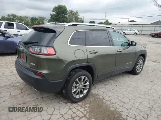 2021 Jeep Cherokee Latitude Lux with VIN 1C4PJLMNXMD144236, listed as a Copart auction lot 75487924 with 30,865 mi miles and Salvage Title. Bid and sale history available at carsss.com. Image 3.