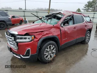 2020 GMC Acadia SLE with VIN 1GKKNKLS9LZ163527, listed as a Copart auction lot 43285745 with Not Provided miles and Non Repairable. Bid and sale history available at carsss.com. Image 1.