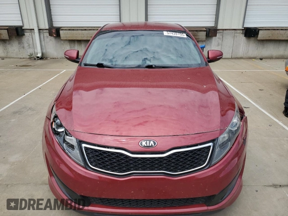 2013 Kia Optima SX with VIN 5XXGR4A63DG208778, listed as a Copart auction lot 57439155 with 169,726 mi miles and Salvage title. Bid and sale history available at DreamBid. Image 5.