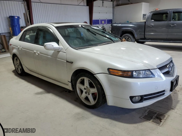 2007 Acura TL with VIN 19UUA662X7A032857, listed as a Copart auction lot 54203225 with 183,803 mi miles and Clean Title. Bid and sale history available at carsss.com. Image 4.