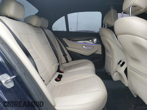 2017 Mercedes-Benz E-Class AMG E 43 with VIN WDDZF6EBXHA163981, listed as a Copart auction lot 80611534 with 85,528 mi miles and Salvage Title. Bid and sale history available at carsss.com. Image 10.