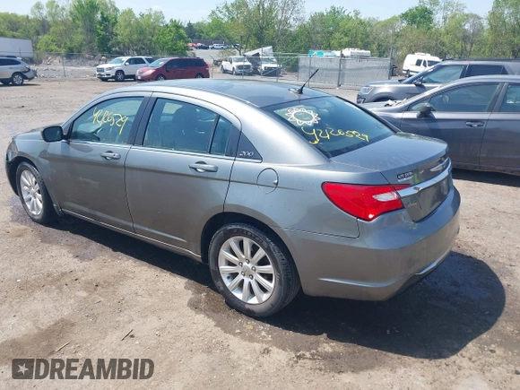 2012 Chrysler 200 Touring with VIN 1C3CCBBGXCN326023, listed as a IAAI auction lot 42126529 with 163,325 mi miles and . Bid and sale history available at carsss.com. Image 3.