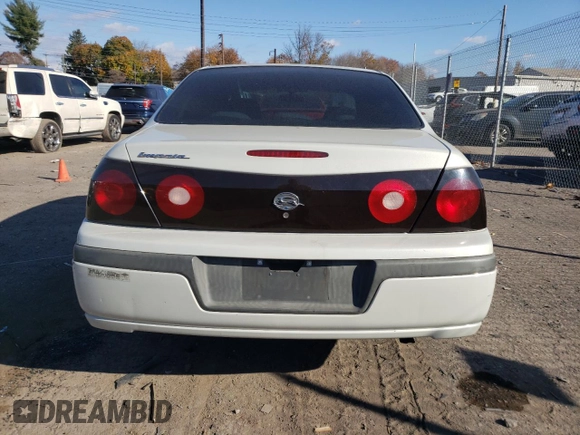 2004 Chevrolet Impala z VIN 2G1WF52EX49390754, wystawiony jako Copart lot #85254514 z przebiegiem 79 650 mil mil oraz Szkoda całkowita • Salvage title. Historia ofert i sprzedaży dostępna na DreamBid. Obrazek 6.