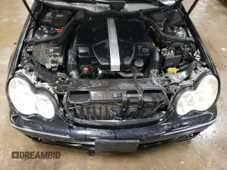 2005 Mercedes-Benz C 240 with VIN WDBRF81J85F591192, listed as a Copart auction lot 47052025 with 143,191 mi miles and Salvage Title. Bid and sale history available at DreamBid. Image 11.