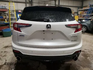 2022 Acura RDX PMC Edition with VIN 5J8TC2H82NL804558, listed as a Copart auction lot 81611344 with 48,742 mi miles and Salvage Title. Bid and sale history available at carsss.com. Image 6.