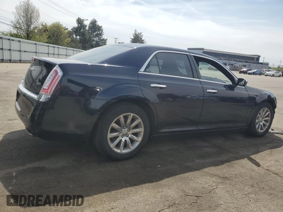 2012 Chrysler 300 Limited with VIN 2C3CCACG9CH221250, listed as a Copart auction lot 53642315 with 186,450 mi miles and Salvage Title. Bid and sale history available at carsss.com. Image 3.