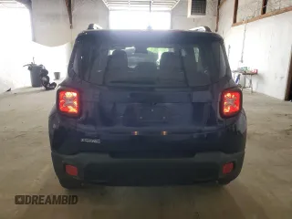 2017 Jeep Renegade Altitude with VIN ZACCJBBBXHPG41828, listed as a Copart auction lot 58229695 with 67,776 mi miles and Salvage title. Bid and sale history available at DreamBid. Image 6.