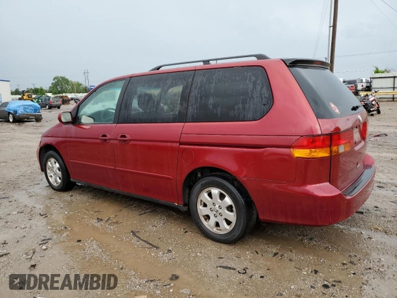 2003 Honda Odyssey EX with VIN 5FNRL18643B129670, listed as a Copart auction lot 85890784 with 222,216 mi miles and Salvage Title. Bid and sale history available at DreamBid. Image 2.