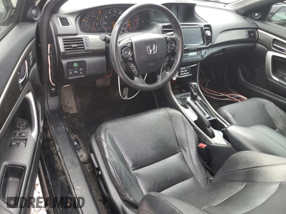 2016 Honda Accord Touring with VIN 1HGCT2B07GA005988, listed as a Copart auction lot 60739935 with 144,337 mi miles and Clean title. Bid and sale history available at DreamBid. Image 8.