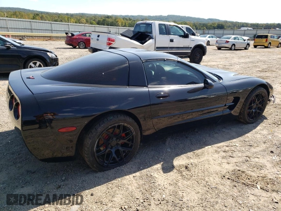 2002 Chevrolet Corvette with VIN 1G1YY22G425127253, listed as a Copart auction lot 74689014 with 68,080 mi miles and Salvage Title. Bid and sale history available at carsss.com. Image 3.
