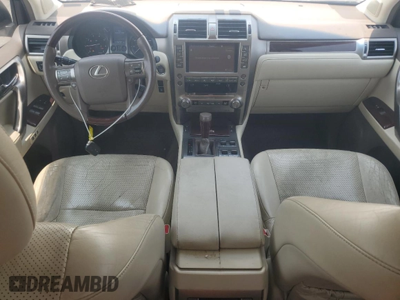 2015 Lexus GX 460 Luxury with VIN JTJJM7FXXF5100413, listed as a Copart auction lot 59715345 with 167,211 mi miles and Salvage title. Bid and sale history available at DreamBid. Image 8.