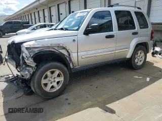 2005 Jeep Liberty Limited z VIN 1J4GL58K45W572275, wystawiony jako Copart lot #61610895 z przebiegiem 122 190 mil mil oraz Szkoda całkowita • Salvage title. Historia ofert i sprzedaży dostępna na DreamBid. Obrazek 1.