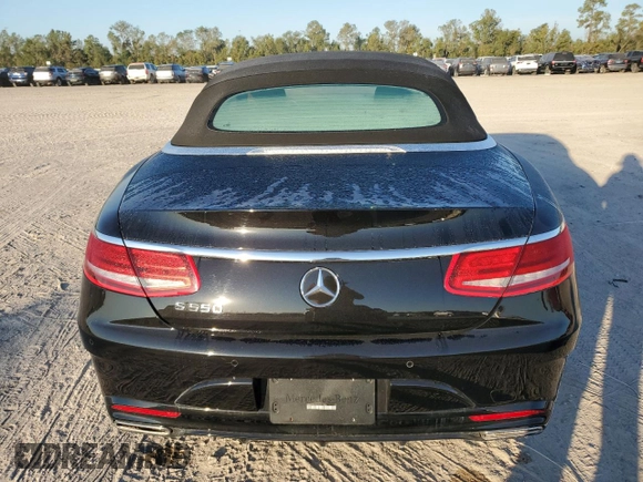 2017 Mercedes-Benz S 550 with VIN WDDXK8CB6HA021306, listed as a Copart auction lot 80687004 with 43,878 mi miles and Non Repairable. Bid and sale history available at DreamBid. Image 6.