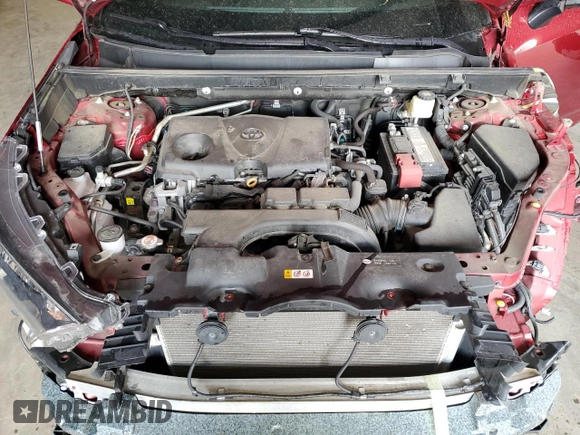2019 Toyota RAV4 Adventure with VIN 2T3J1RFV0KW026749, listed as a Copart auction lot 59616325 with 46,419 mi miles and Salvage title. Bid and sale history available at DreamBid. Image 12.