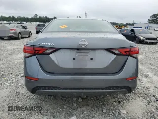 2024 Nissan Sentra S with VIN 3N1AB8BV3RY289757, listed as a Copart auction lot 60751805 with 37,060 mi miles and Salvage title. Bid and sale history available at DreamBid. Image 6.