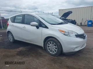 2015 Nissan Note SV with VIN 3N1CE2CP0FL447655, listed as a IAAI auction lot 42758576 with 174,745 mi miles and . Bid and sale history available at DreamBid. Image 1.